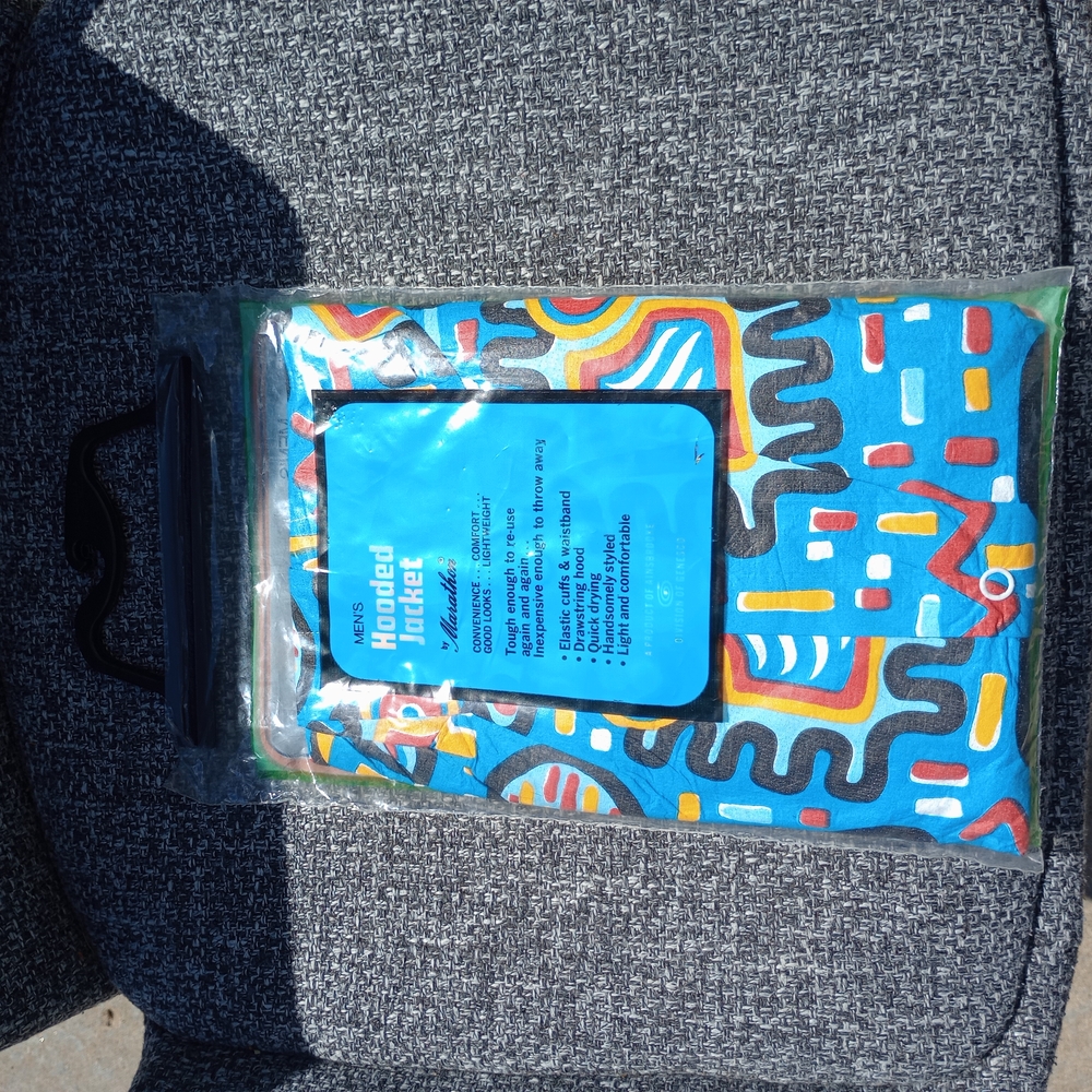Vintage Blue and Pink Windbreaker Jacket - Picture 2 of 8